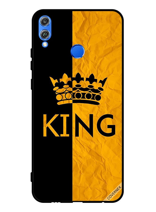 Covernex Protective Case Cover For Honor 8X King & Yellow - Image 1