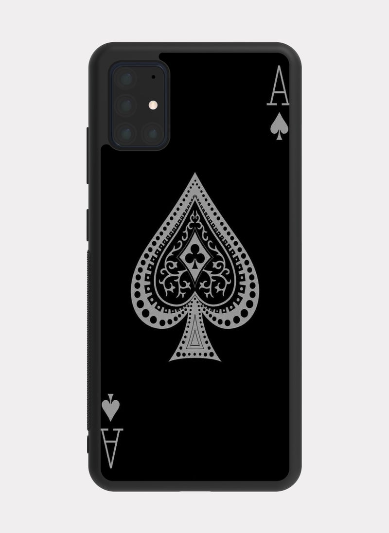 PXLAAT Samsung Galaxy A51 case cover Ace Spade - Image 1