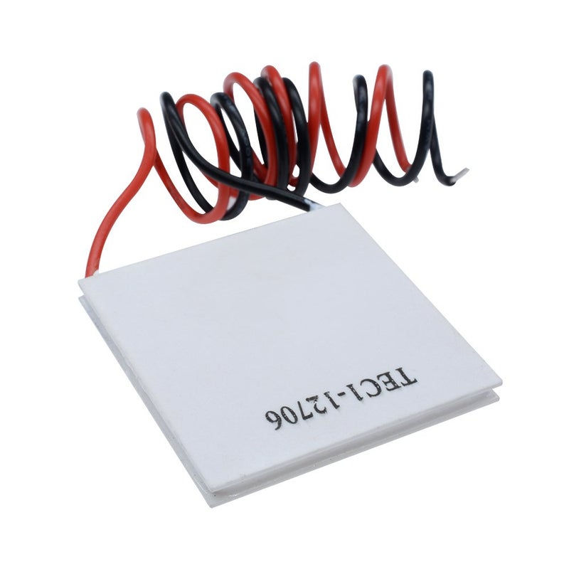 5 قطع من وحدة بلتيير TEC1-12706، مبرد كهروحراري من 12V 6A 60W مع مشتت حراري، لوحة تبريد بلتيير، وحدة بلتيير 40x40 مم متوافقة مع مروحة بلتيير/لوحة باردة - Image 5