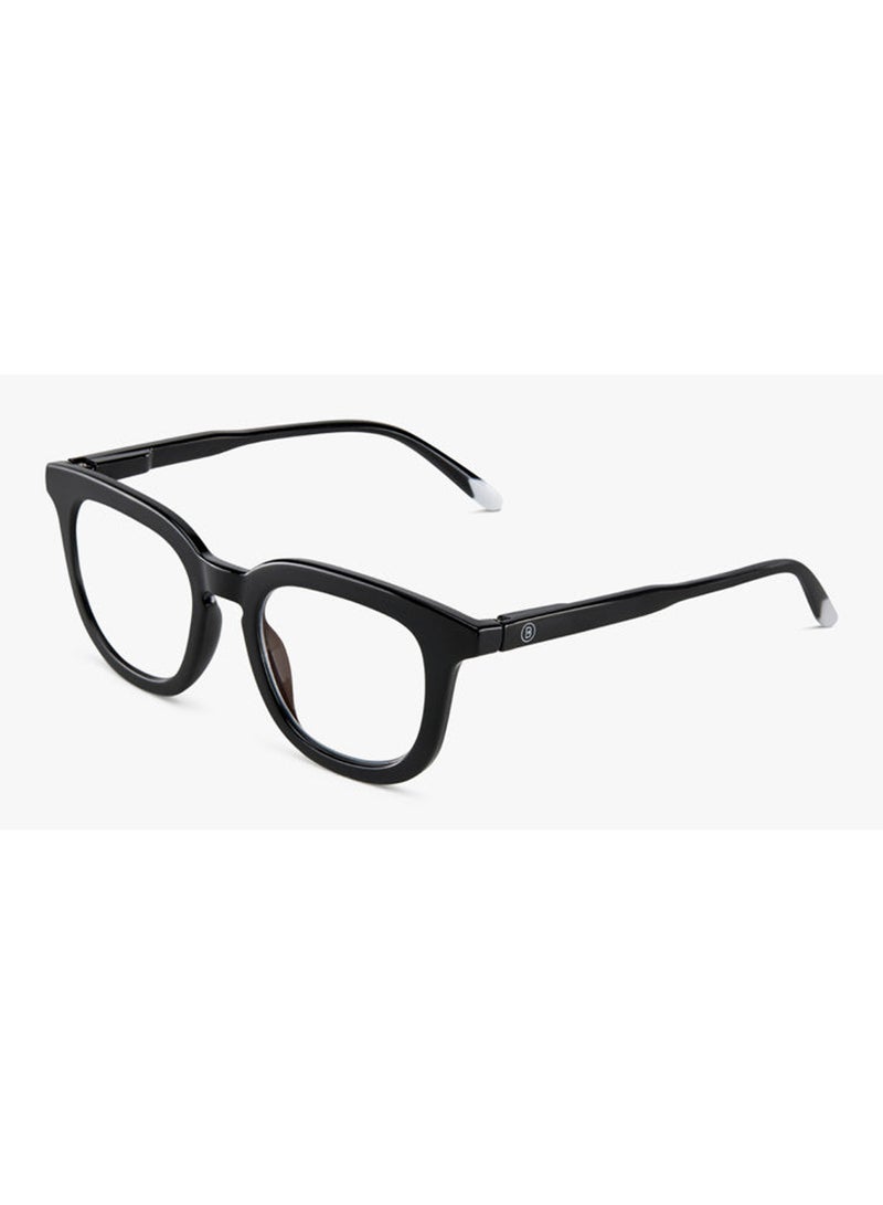 BARNER Osterbro Glossy Black Noir - Rectangular Glasses - Image 4