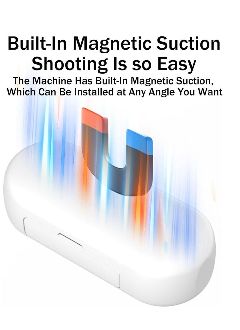 MOCOM 4K Thumb Action Camera Ultra HD WiFi Action Camera – Magnetic, Waterproof 30M, Wearable Body Cam with 360° Clip, H.265, Loop Recording, 120 Min Battery – Hands-Free POV for Cycling, Travel, Sports, Outdoor, Daily Use & Vlogging - Image 3