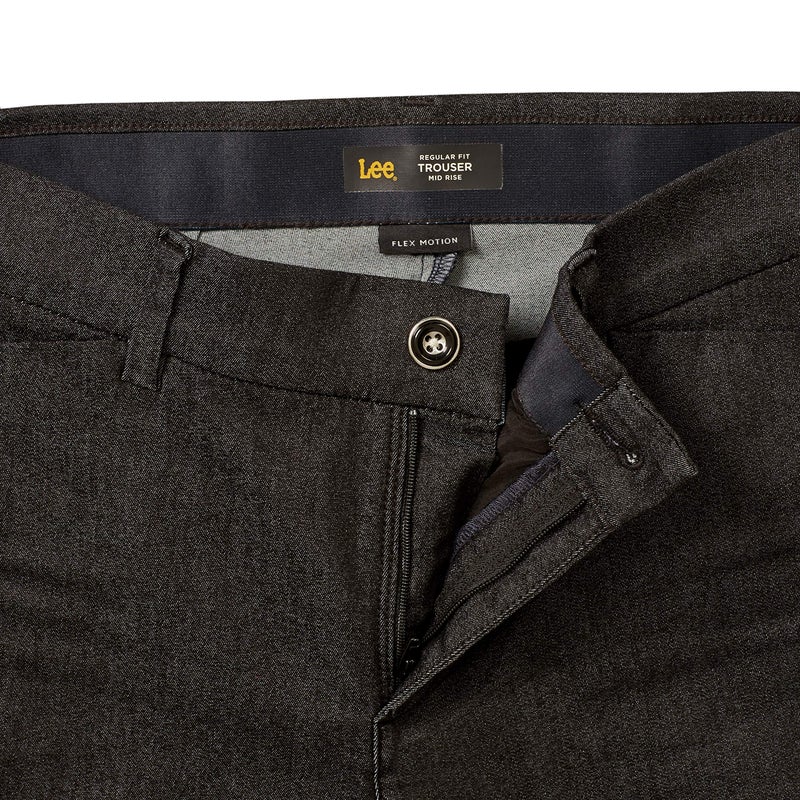 Lee Women's Ultra Lux Comfort with Flex Motion Trouser Pant Carbon Rinse 12 Medium - Image 4