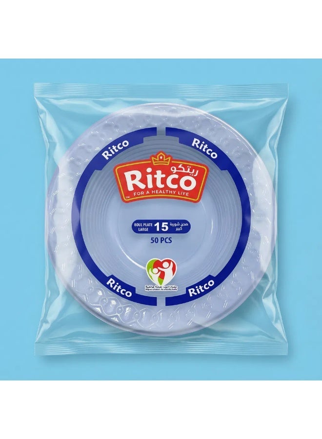 Ritco Carton Of Large Soup Bowls, Size 15 (1000 Bowls/Carton) - Image 2