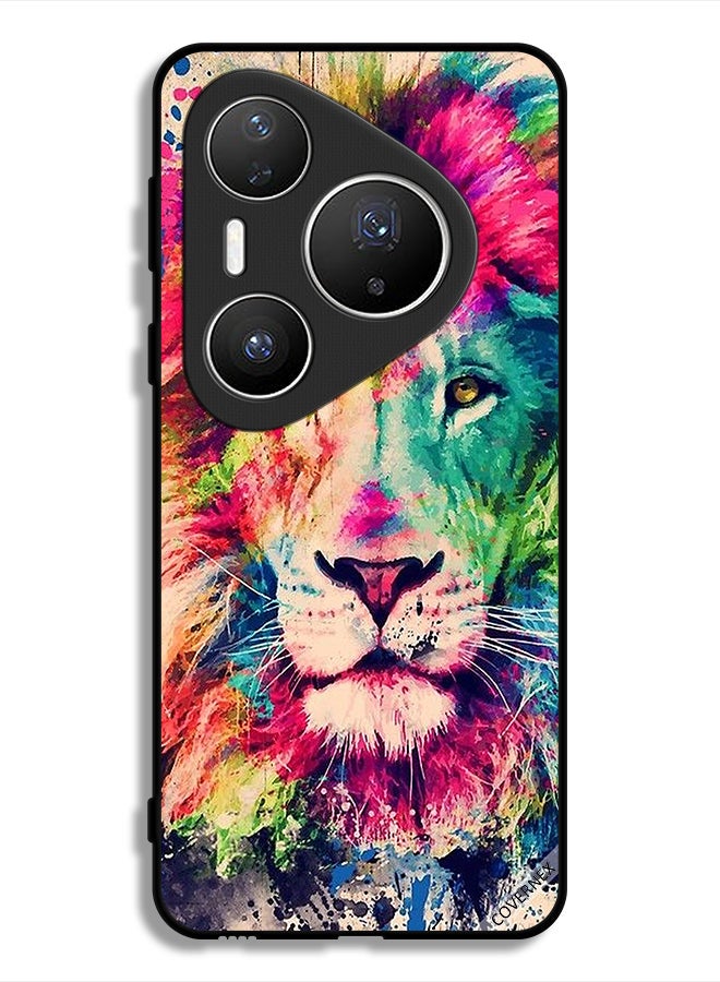 Covernex Huawei Pura 80 Pro Plus Protective Case Cover Lion Paint Art - Image 1