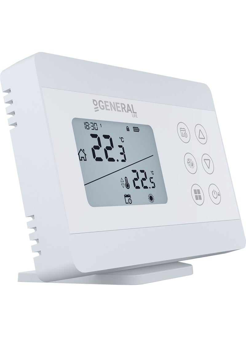 General HT300S RF Wireless Weekly Programmed Room Thermostat  - Image 1