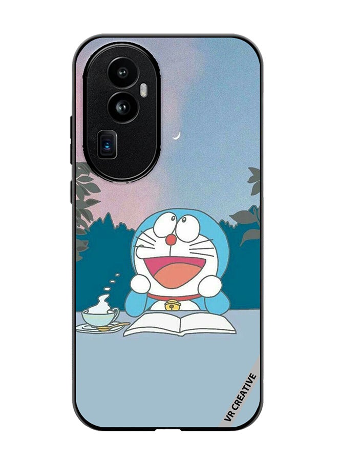 VR CREATIVE Protective Case Cover For Oppo Reno 10 Pro Plus Wandering Doremon Design Multicolour - Image 1