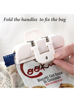 KASTWAVE Food Bag Clips, 3 PCS Bag Clips for Food Storage (3 Sizes), Reusable Food Storage Clips Sealing Clips for Sealing Food, Snacks, Coffee, Chip Bag Clips Packet Clips for Kitchen, Home, Office  - Image 5