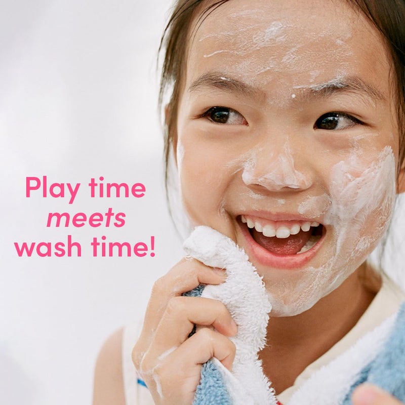 Evereden Kids Cloud Face Wash: Tropical Sorbet, 3.4 fl oz | Creamy  Fun Skin Care for Kids | Easy-to-Use Kids Face Wash | Non-toxic Kids Skin Care for Sensitive Skin - Image 3