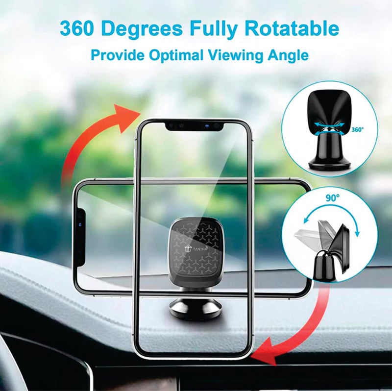 TANTRA Tango Car Mobile Holder, Strong Magnetic Mobile Phone Stand for Car - Image 3