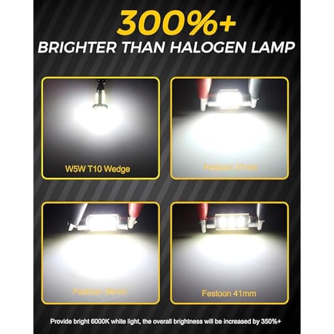 BMT xms طقم إضاءة داخلية LED مكون من 21 قطعة بديلة لسيارة لاند روفر رينج روفر سبورت L320 2005-2013، مصابيح بيضاء باردة 6000 كلفن - Image 5