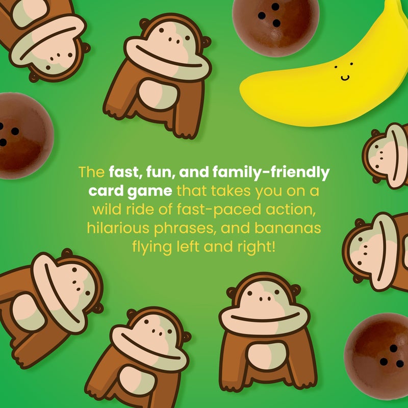 Dolphin Hat Games 800 Pound Gorilla Board Game by Taco Cat Goat Cheese Pizza - Fun Family Card Game for Kids and Adults – Great for Family Game Night, Birthday Gift for Kids 8+ - Easy, 15 min, 2-6 Players - Image 4