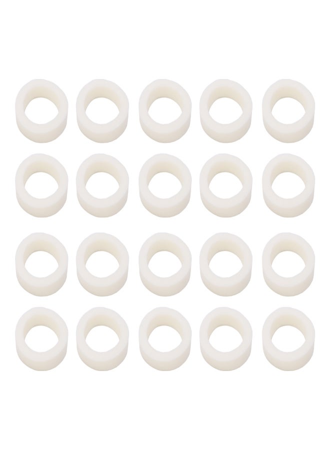 ريسك مجموعة RISK المكونة من 20 قطعة من حلقات إسفنجية لشوكة الدراجة الأمامية، مصنوعة من الفوم المقاوم للزيت، ملحق للدراجات الجبلية - Image 3