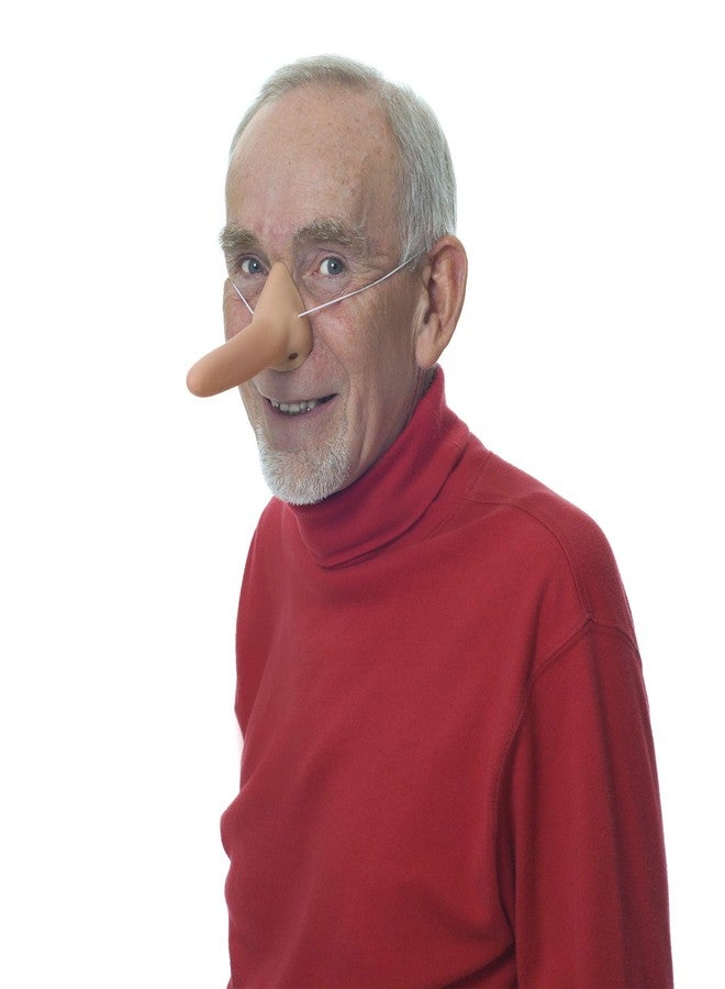 Skeleteen Pinocchio Long Nose Costume - Nose Extension for Fairy Tale Costumes - 1 Piece - Image 5