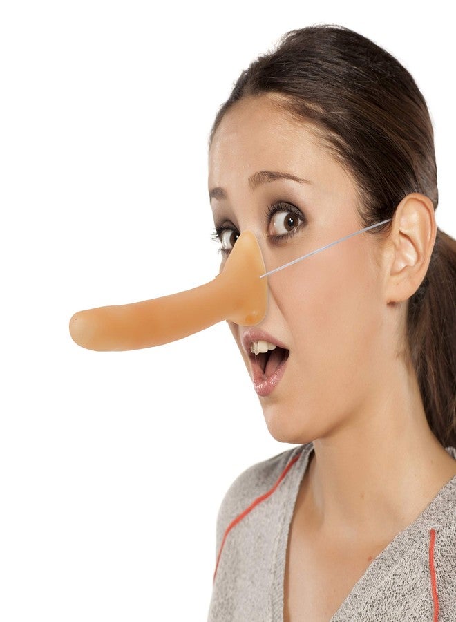 Skeleteen Pinocchio Long Nose Costume - Nose Extension for Fairy Tale Costumes - 1 Piece - Image 4