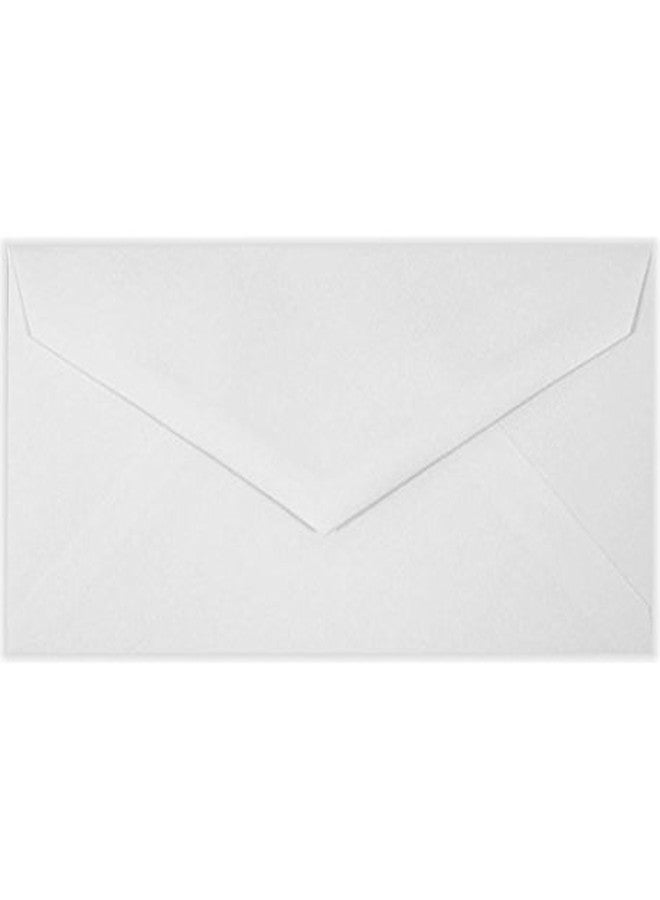 مغلفات LUXPaper Monarch | 3 7/8 بوصة × 7 1/2 بوصة | أبيض ناصع | وزن 24 رطل | 250 مغلفًا