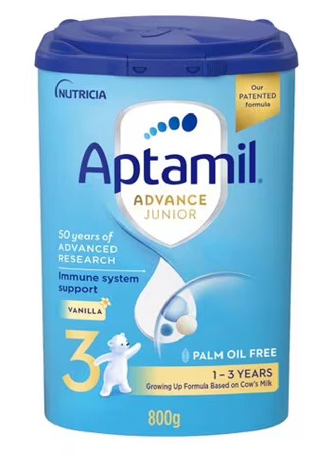 Aptamil Aptamil Advance Junoir Pof 3 800Gm