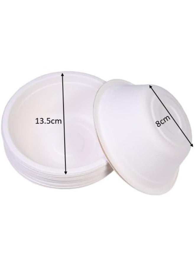 HOME CHOICE وعاء سكر قصب disposable بسعة 350 مل، 20 قطعة - Image 3