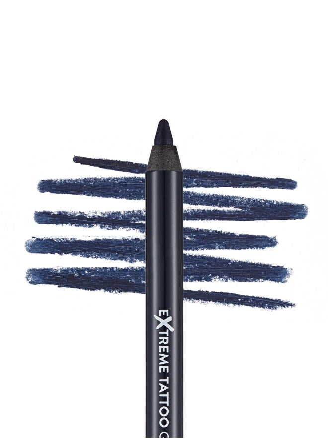 flormar Extreme Tattoo Gel Pencil – 004 Intense Blue – Gel Pencil Eyeliner, Long-Wear Color, Smooth Glide Application 004-INTENSE BLUE - Image 2