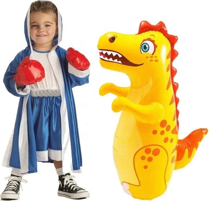 INTEX Inflatable Boxing Game - Punch Bop Game - Hacıyatmaz Game - Inflatable Sea Toy - Boxing Game 94X61 Cm.
