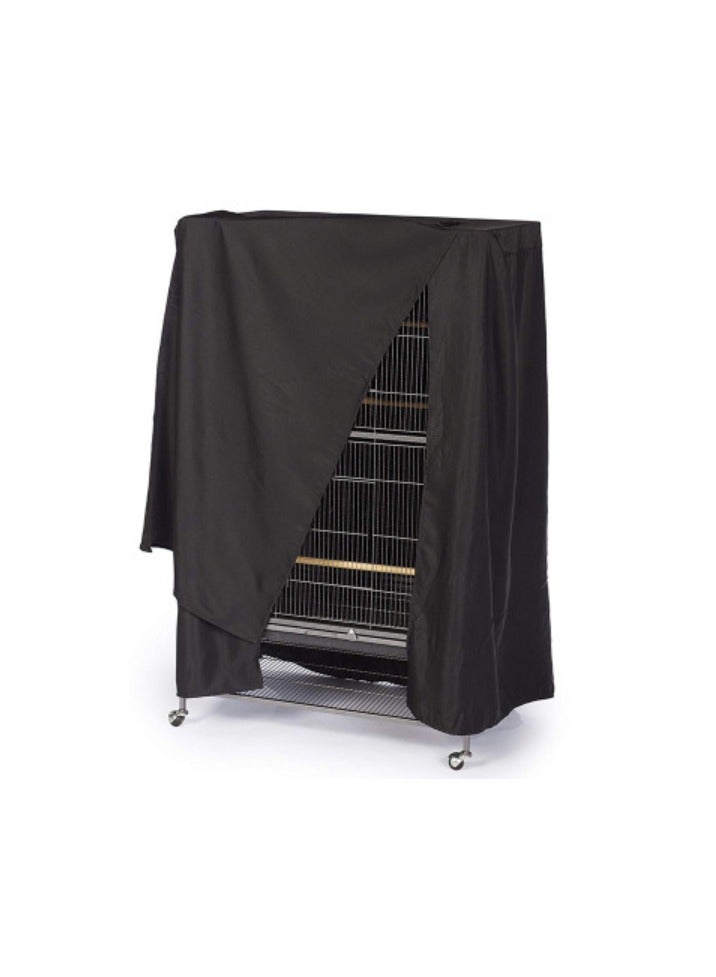 Bird Cage Cover, Universal Birdcage Cover Shade, Windproof Bird Parrot Cage Nylon Mesh Net Skirt Washable Bird Cage Cover - Image 1