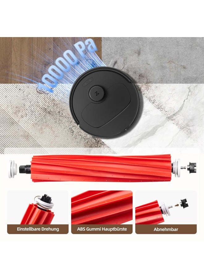 EOVWAEO 26 حزمة ملحقات لروبوت مكنسة روبوروك QV 35A / QV 35S، ملحقات بديلة 2 فرشاة رئيسية 6 وسادات ممسحة 6 أكياس غبار 6 فرش جانبية 4 فلتر 1 فرشاة تنظيف 1 مفك براغي - Image 3