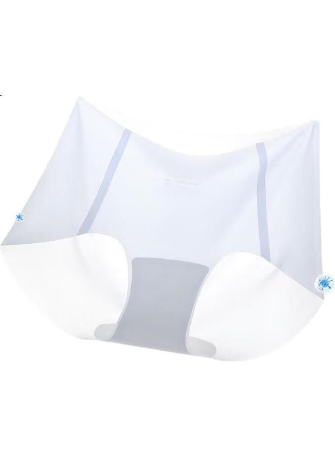Fenton Women'S Underwear 4-Pack Full Coverage 7A Antibacterial Milk Silk Panties Ultra-Thin Ice Silk Hyaluronic Acid Breathable Mid-Rise Briefs - Image 3