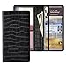 Peisicne Car Registration and Insurance Holder Black Vehicle Glove Box Car Organizer with Magnetic Closure for Documents Cards License Car Organization 1 Pack - Image 2