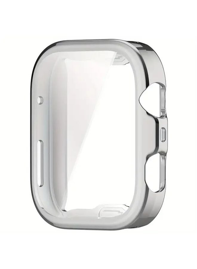 Silvery TPU Case For Huawei Watch Fit 4 Pro Full Cover Soft Screen Protector - Image 1