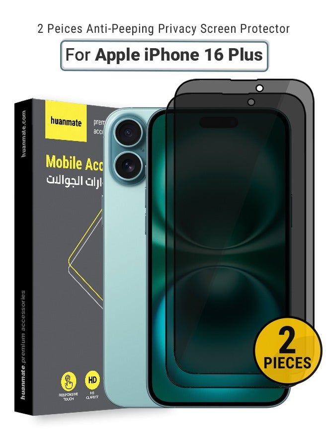 هوان ميت Huanmate iPhone 16 Plus Privacy Screen Protector