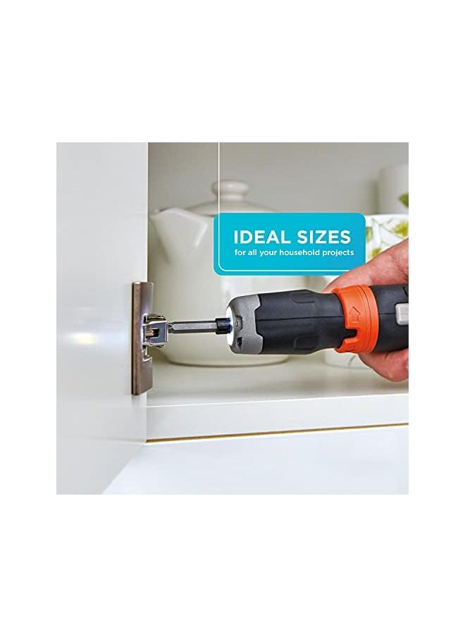 BLACK+DECKER - & Decker Screwdriver Bit Set, 42-Piece (BDA42SD) - Image 1