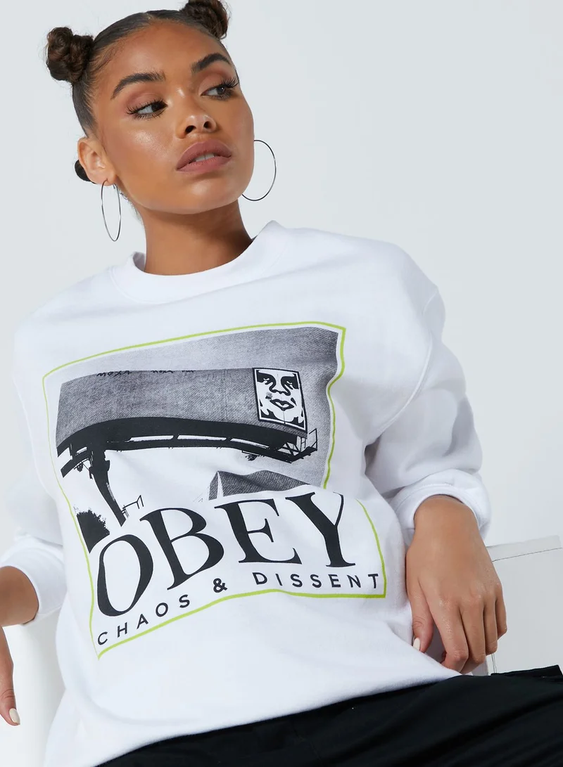 OBEY Chaos & Dissent Sweatshirt