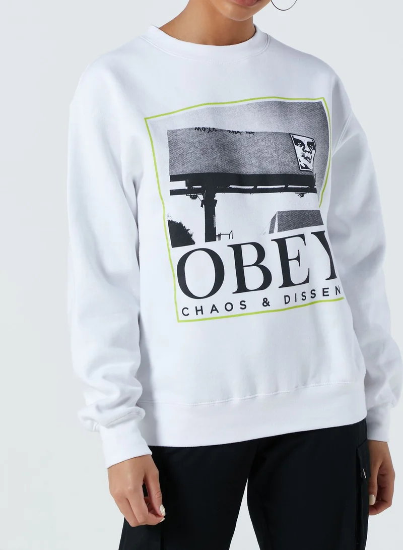 OBEY Chaos & Dissent Sweatshirt