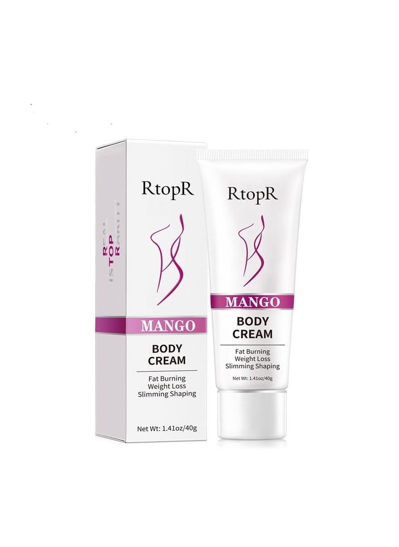 BP - Fat Burning Cream for Belly Slimming Cream Fat Burner for Tummy Abdomen Belly and Waist Firming Cream Hot Cream for Weight Loss Anti Cellulite Cream and Stomach Fat Burner (40g) - Image 1
