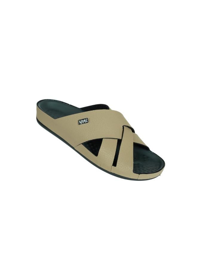 VITAL 148-1089 Vital Mens Vital - Holanda Sandals 09019SY Taupe - Image 2