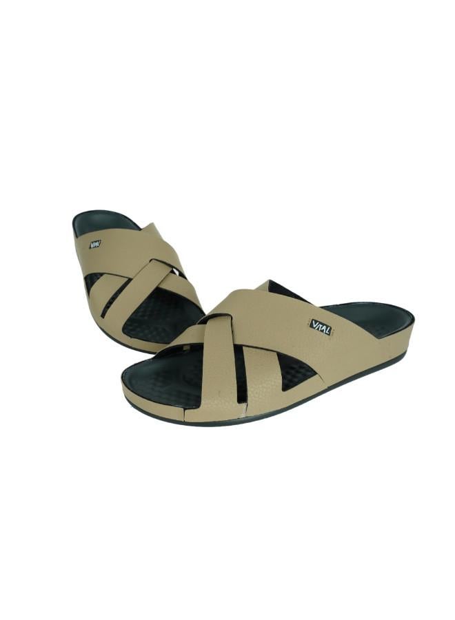 VITAL 148-1089 Vital Mens Vital - Holanda Sandals 09019SY Taupe - Image 3