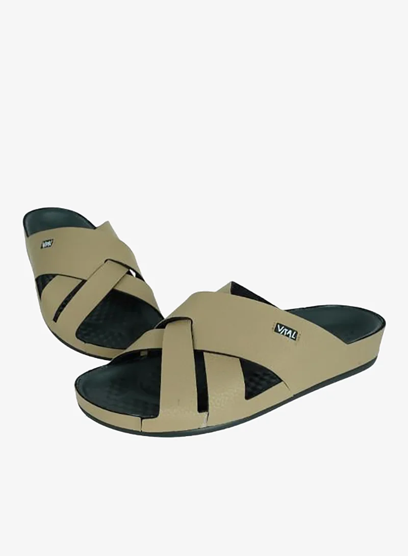 Vital Taupe 148-1089 Vital Mens Vital - Holanda Sandals 09019SY Taupe for Men | Best Price UAE
