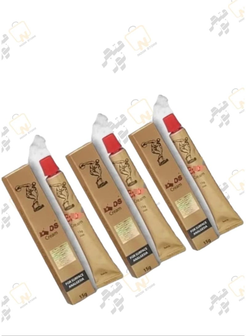 ايروس كريم إيروس لتخفيف الآلام السطحية 15 غرام (عبوة من 3 قطع)