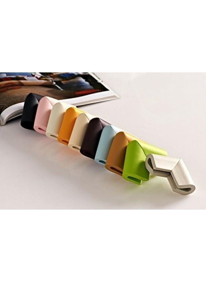 سيجا عبوة SYGA مكونة من 12 قطعة سميكة على شكل C للأطفال الرضع والأطفال الرضع وآمنة على طاولة المكتب وحافة الزوايا وواقيات الحماية - Image 2