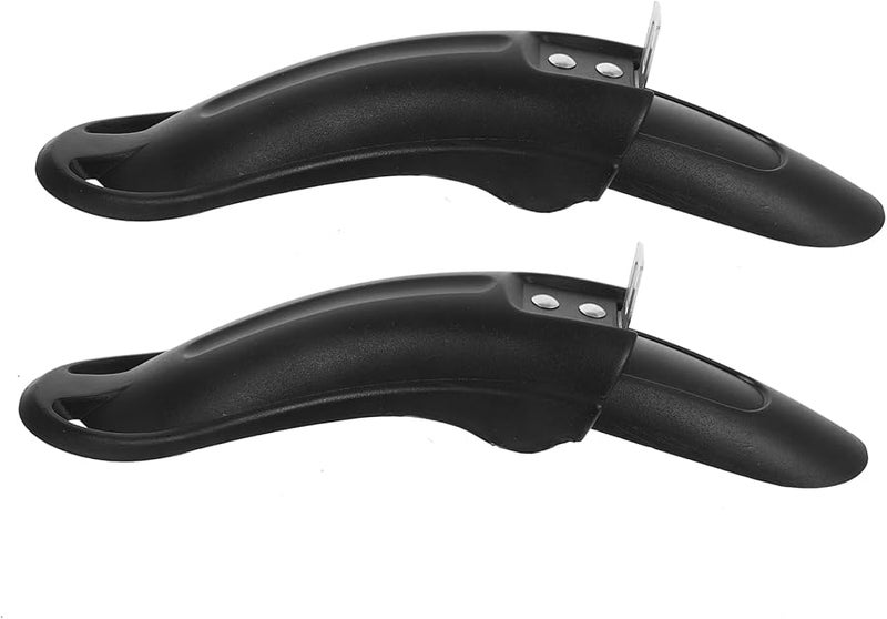 Quick Release Front Rear Bicycle Mud Guards Flexible Lightweight Fenders Mountain Bike Black - Image 1