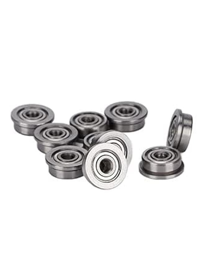 Steel Flanged Bearings 10 Pack Miniature Size for 3D Printer - Image 1