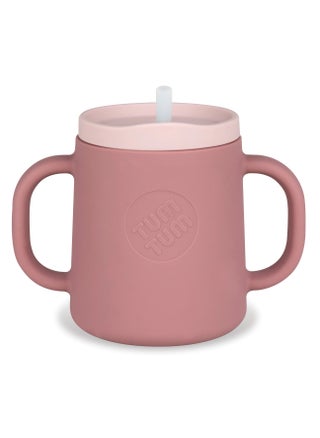 TUM TUM 3 Way Silicone Baby Training Cup - Designed With Feeding & Speech Therapist - Three in One Free Flow Straw, Transition, and Open Cup - for 6 Months Plus, 180ml, Pink - pzsku/ZE67E3CD4537E09AD92ABZ/45/1746514867/1e64b66a-5ec3-484f-8233-00a6459d4770