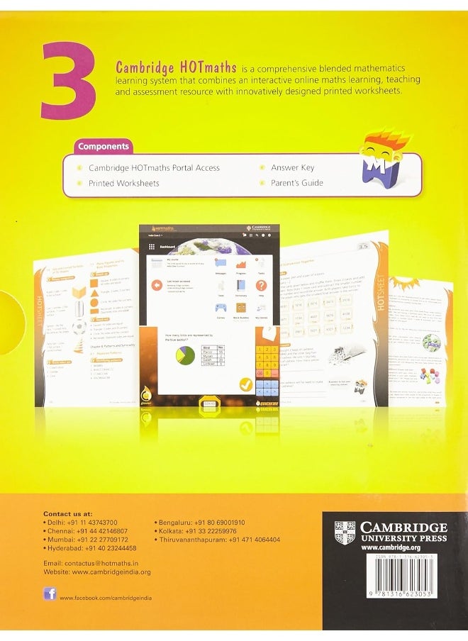 null - Cambridge HOTmaths 3: A Global Learning Solution for Indian Schools and Students [Workbook] - Image 1
