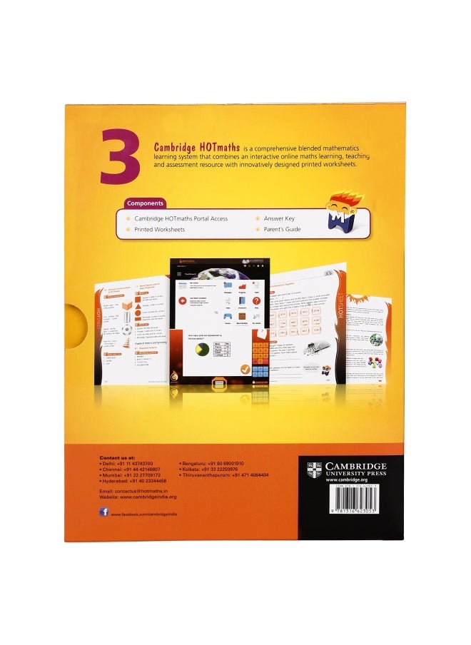 null - Cambridge HOTmaths 3: A Global Learning Solution for Indian Schools and Students [Workbook] - Image 1