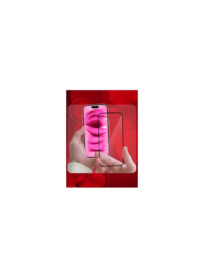 کاتانس (لهاتف iPhone 16 Plus) واقي شاشة، زجاج مقوى عالي الدقة مقاوم للكسر بدرجة صلابة 9H، واقي شاشة بتغطية كاملة، سهل التركيب - Image 1
