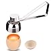 IShang IShang Egg Cracker Topper,Stainless Steel Egg Opener Egg Topper Cutter Shell Remover Poached Egg Separator Egg Whacker - Image 2
