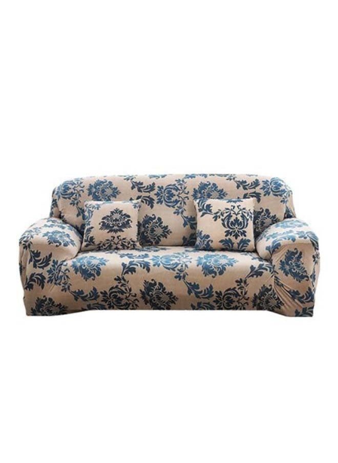Deals for Less Bohemian Design Sofa Slipcover Beige/Blue S  - Image 2