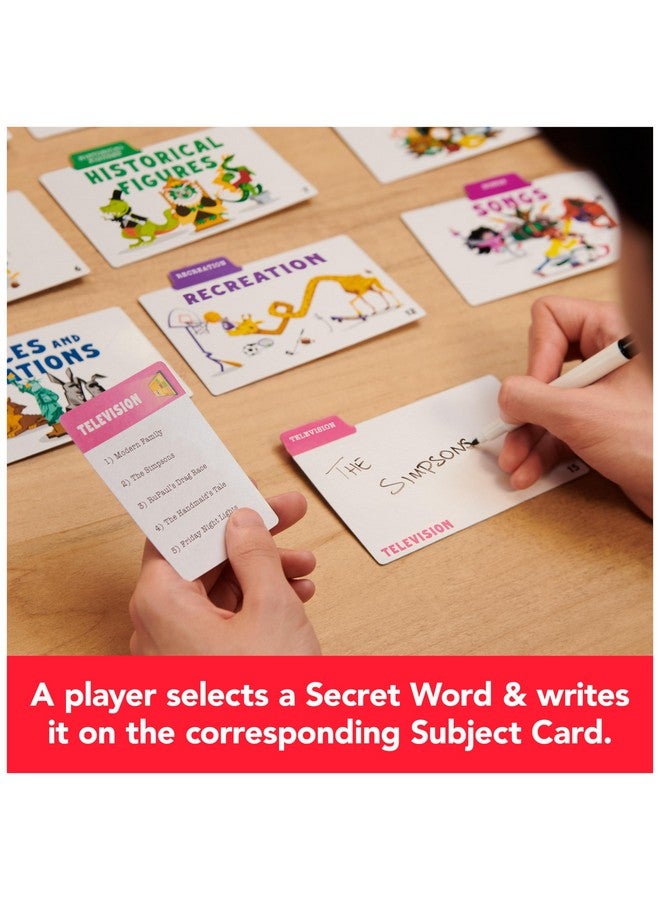 Spin Master Games, Subjective, A Personality Trivia Game for Fun Family Game Night, Kids Games, Camp Games, Word Games, for Kids & Adults Ages 10+ - Image 3