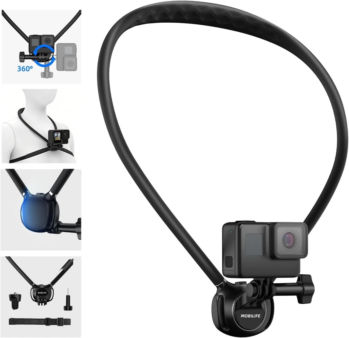 موبي لايف Mobilife Action Camera Neck Mount