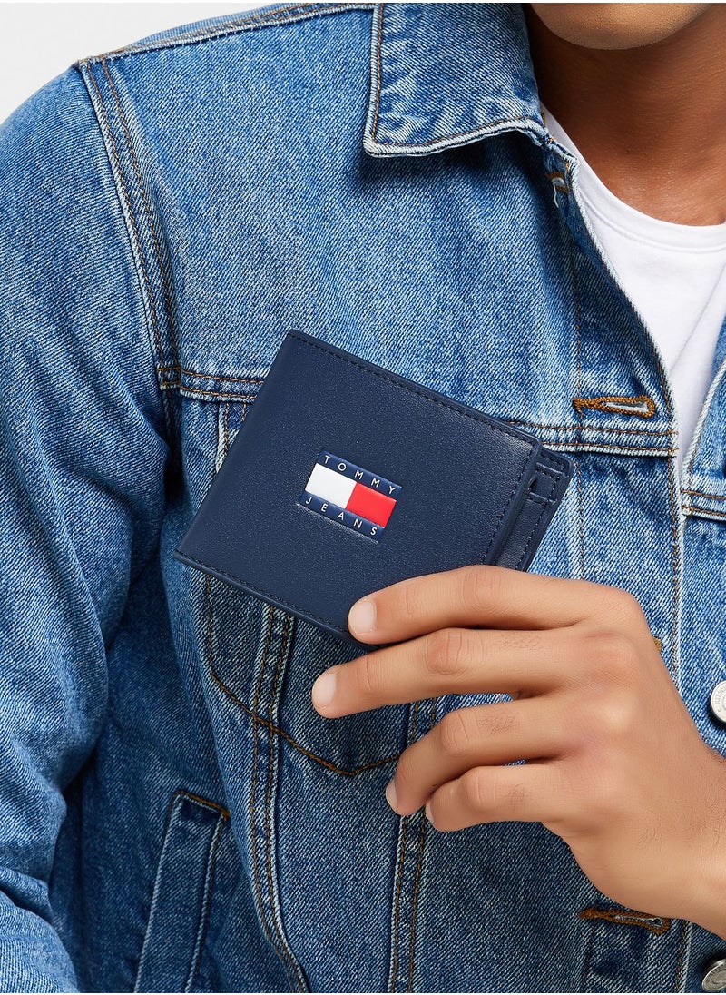TOMMY HILFIGER - Heritage Leather Card And Coin Holder - Image 1