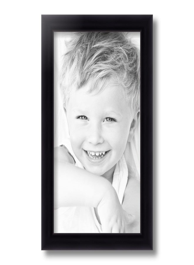 ArtToFrames 9x15 inch 1.25 Satin Black Bull Nose Wood Picture Frame, 2WOM10025-9x15 - Image 3